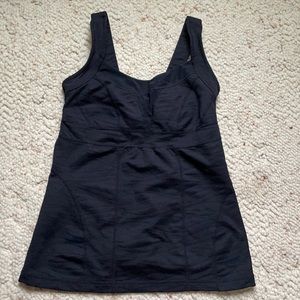 Zella Black Workout Top with Built-in Bra Small
